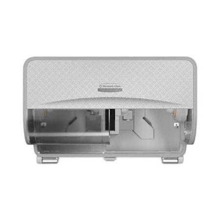 Comfortcorrect Coreless Standard Roll Toilet Paper Dispenser, Silver Mosaic CO3209481